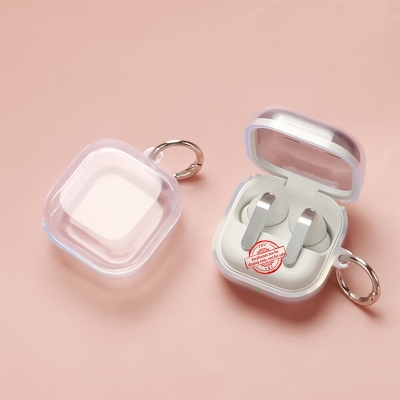 Picture of Samsung Galaxy Buds4 Pro Only cover Premium Artificial Carrying cover Shockproof Earbuds Cover For Buds Soft Silicone Bluetooth Headphone Cover-Black