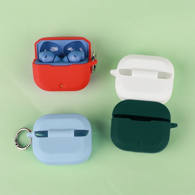 Picture of Oneplus Buds 3V Only cover Premium Artificial Carrying cover Shockproof Earbuds Cover For Buds Soft Silicone Bluetooth Headphone Cover