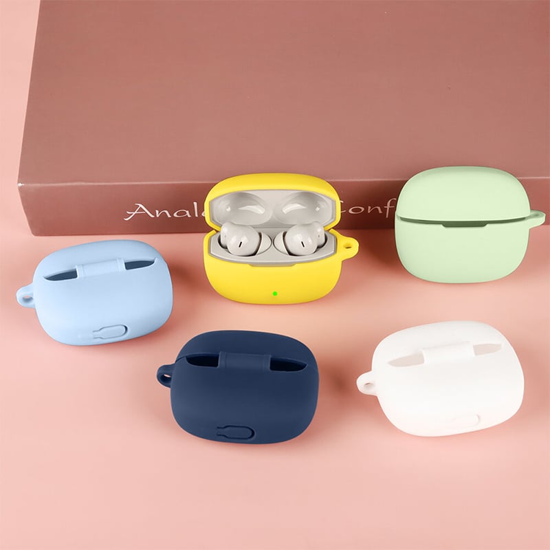 Picture of OnePlus Nord Buds 4 Pro Only cover Premium Artificial Carrying cover Shockproof Earbuds Cover For Buds Soft Silicone Bluetooth Headphone Cover