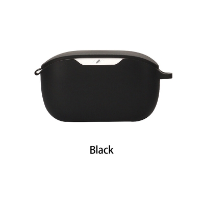 Picture of JBL Wave 100 TWS Only cover Premium Artificial Carrying cover Shockproof Earbuds Cover For Buds Soft Silicone Bluetooth Headphone Cover-Black