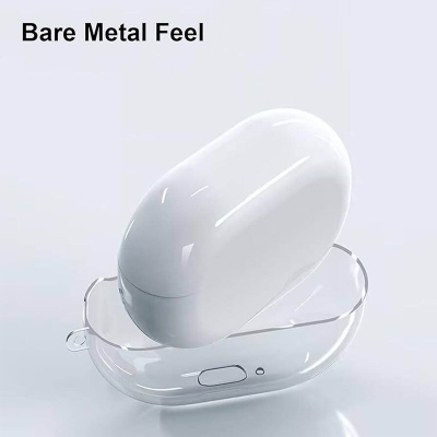 Picture of HUAWEI FreeBuds Pro 3 Only cover Premium Artificial Carrying cover Shockproof Earbuds Cover For Buds Soft Silicone Bluetooth Headphone Cover-Transparent