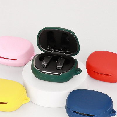 Picture of Edifier NeoBuds Pro 3 Only cover Premium Artificial Carrying cover Shockproof Earbuds Cover For Buds Soft Silicone Bluetooth Headphone Cover-Black