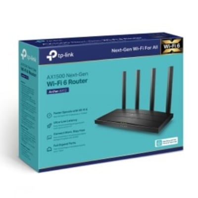 Picture of TP-Link Archer AX12 AX1500 WiFi 6 Router-Black