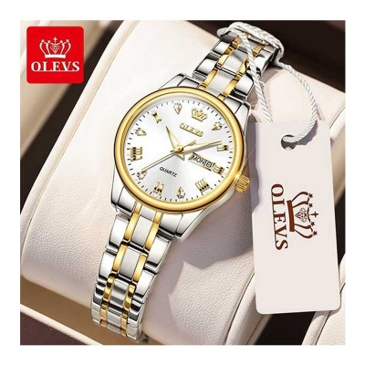 Picture of Luxury Stylish & Fashionable Tone Stainless Steel Analog Wrist Watch For Women