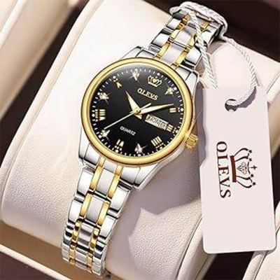 Picture of Stylish & Fashionable Tone Stainless Steel Analog Wrist Watch For Women