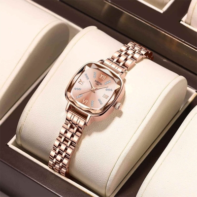 Picture of Landa Women's Fashion Waterproof Solid Steel Strap Watch