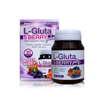 Picture of L-gluta 5 Berry Plus Skin Anti-Oxidant 30 Tablets