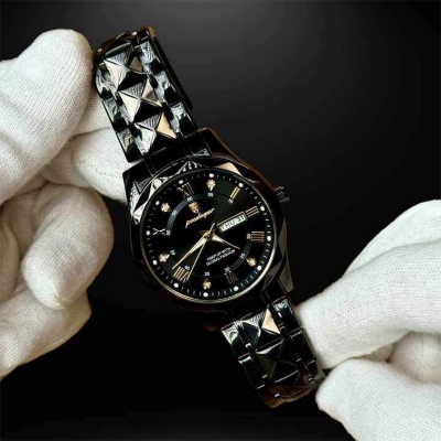 Picture of POEDAGAR New Top Brand Luxury Man Wristwatch Waterproof Luminous Date Week Men Watches Stainless Steel Quartz Men's Watch Male reloj