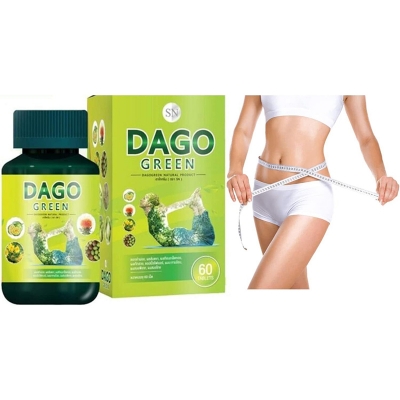 Picture of Dago Green Detox Natural Herb Weight Loss Fast Slim 70 Capsule