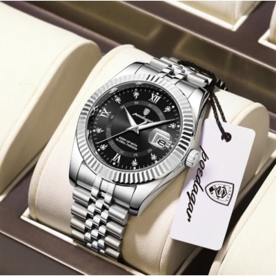 Picture of POEDAGAR 910 Luxury Sport Wrist Watch For Man Waterproof Luminous Date Men Watch Quartz Stainless Steel Men's Watches Male
