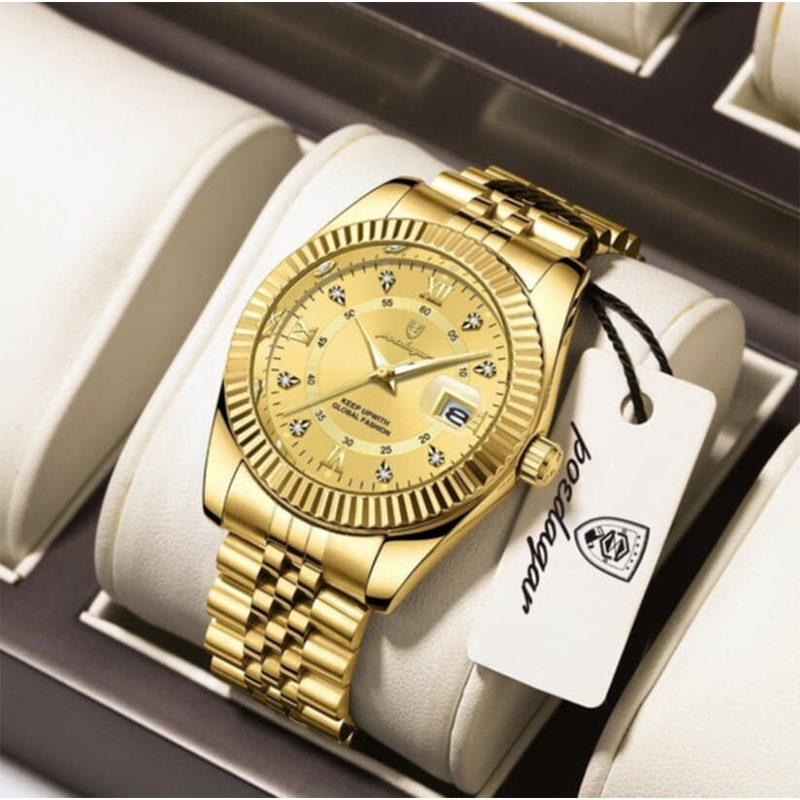 Picture of POEDAGAR 910 Luxury Sport Wrist Watch For Man Waterproof Luminous Date Men Watch Quartz Stainless Steel Men's Watches Male