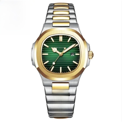 Picture of POEDAGAR 789 Luxury Square Watch for men Waterproof Luminous Date  Stainless Steel Quartz men’s