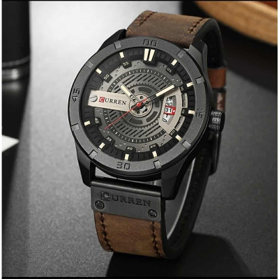 Picture of CURREN Men Military Sports Watches Men's Quartz Date Clock Man Casual Leather Wrist Watch Relogio Masculino
