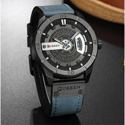 Picture of CURREN Men Military Sports Watches Men's Quartz Date Clock Man Casual Leather Wrist Watch Relogio Masculino