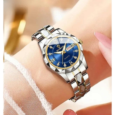Picture of BINBONG Fashion Women Watches Luxury Ladies Quartz Watch Waterproof Luminous Date Stainless Steel Ladies Watch Girlfriend Gift