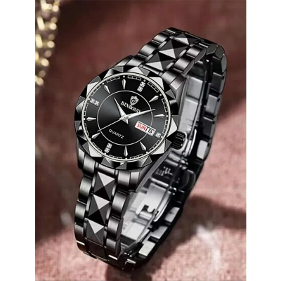 Picture of BINBONG Fashion Women Watches Luxury Ladies Quartz Watch Waterproof Luminous Date Stainless Steel Ladies Watch Girlfriend Gift