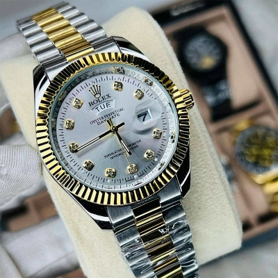 Picture of New Luxury Stainless Steel Analog Date & Day Watch For Men