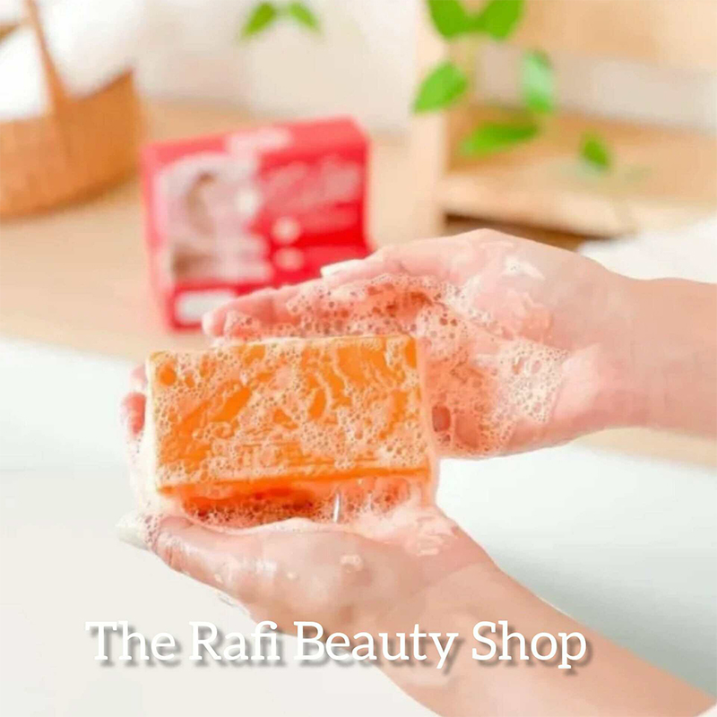 Picture of Original WHITE AURA Miracle Carrot Soap -160g White Aura Soap