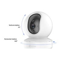 Picture of EZVIZ TY1 Pro 2K (4mm) (3.0MP) Wi-Fi Pan/Tilt Smart Dome IP Camera-White