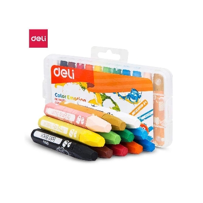 Picture of Deli EC20104 Color Emotion 12 Colors Oil Pastel-Multicolor