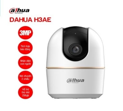 Picture of Dahua Hero H3AS Colour 3MP Smart Wi-Fi Camera-White