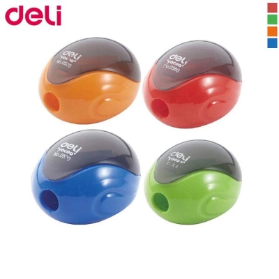 Picture of 2pcs of Deli E0525 Pencil Sharpener-Multicolor