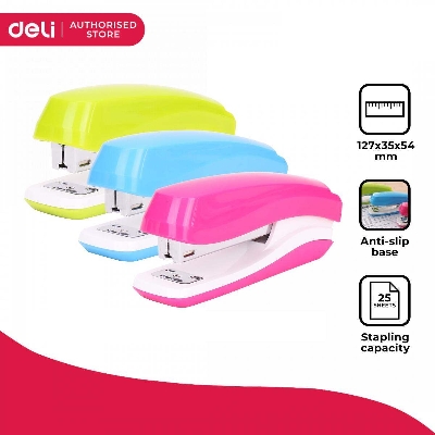 Picture of Deli E0350 Stapler - 25 Sheets-Multicolor