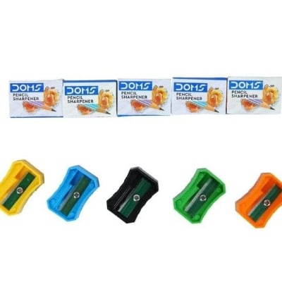 Picture of DOMS Pencil Sharpeners - Combo of 5pcs-Multicolor
