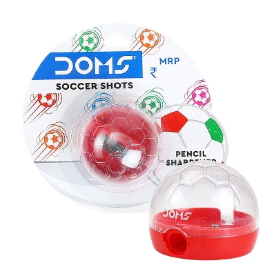 Picture of DOMS Soccer Shots Pencil Sharpener - 1pcs-Multicolor
