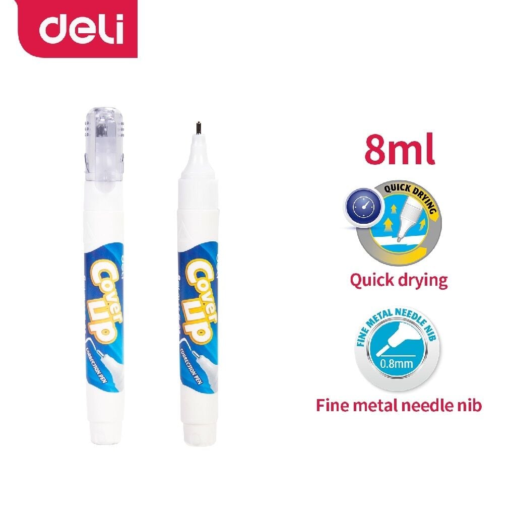 Picture of Deli E7286 Quick Drying Correction Pen - 8ml