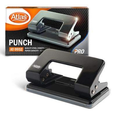 Picture of Atlas AT-9952 Paper Punch - 12 Sheets-Multicolor