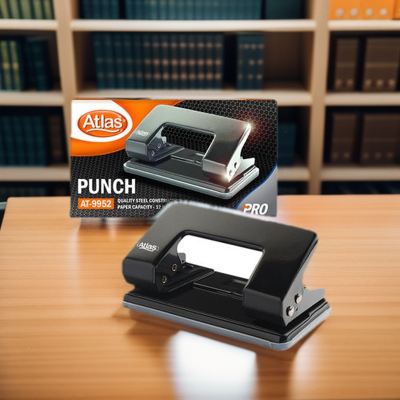 Picture of Atlas AT-9952 Paper Punch - 12 Sheets-Multicolor