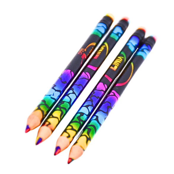 Picture of Zinix 4 Multi Color Pencil - 4pcs Set-Multicolor