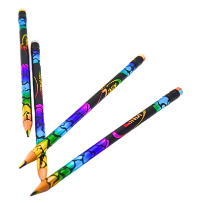 Picture of Zinix 4 Multi Color Pencil - 4pcs Set-Multicolor