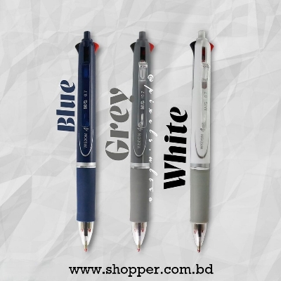 Picture of M&G Wisdom 4 Color Semi Gel Ball Pen - 0.7mm