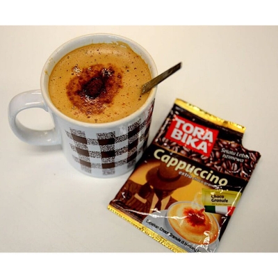 Picture of TORA BIKA Cappuccino Coffee 25gm - Combo of 10 Pack