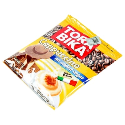 Picture of TORA BIKA Sugar Free Cappuccino Coffee 12.5gm - Combo of 20 Pack