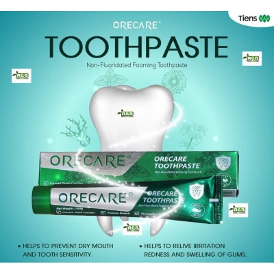 Picture of Tiens Orecare Chinese Herbal Toothpaste - 135gm Multicolor