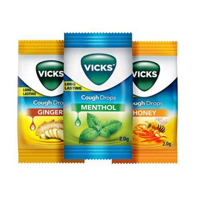 Picture of Vicks Chugh Drops (Indiani) -125 Pcs Pack