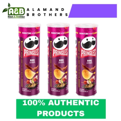 Picture of Pringles Saucy BBQ (USA) - 157GM (3 Pcs)