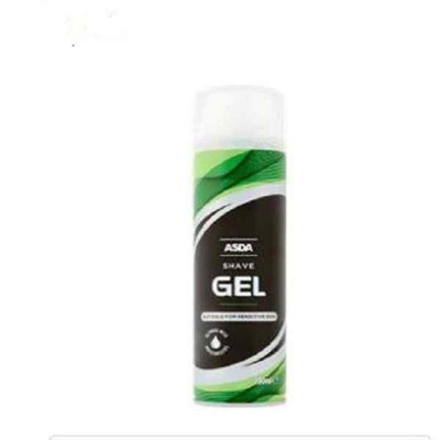 Picture of ASDA SUITABLE FOR SENSITIVE SKIN SHAVE GEL (UK) - 200ML