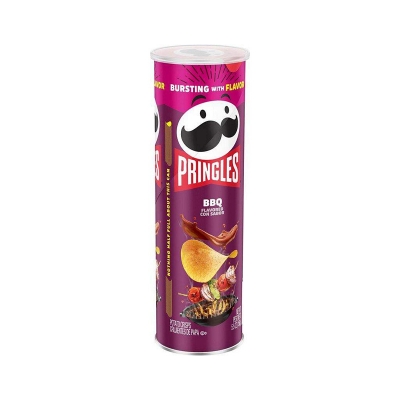 Picture of Pringles Saucy Bbq 158Gm (U.S.A) - 1 Pcs
