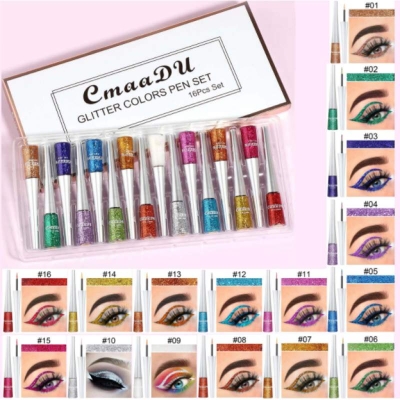 Picture of Cmaadu Glitter Eyeliner 16pcs Set