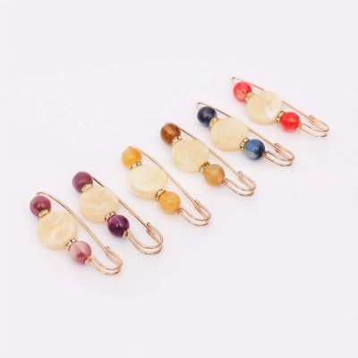 Picture of HIJAB PINS FOR WOMEN - 6PCS PACK Multicolor