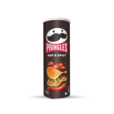 Picture of Pringles Hot & Spicy 165Gm (U.S.A) - 1Pcs