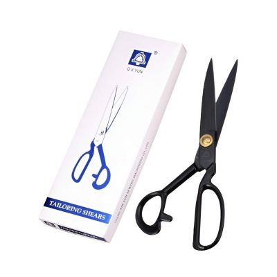 Picture of Q . X . YUN TAILORING SHEARS PROFESSIONAL SCISSORS - 12" Black