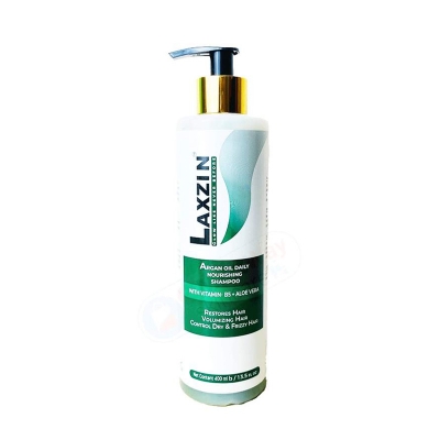 Picture of LAXZIN ARGAN OIL DAILY NOURISHING SHAMPOO WITH VITAMIN B5 + ALOE VERA - 400ML