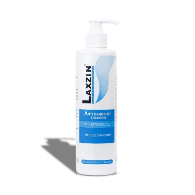 Picture of LAXZIN ANTI DENDRUFF SHAMPOO WITH  KETOCONAZOLE REDUCE DENDRUFF - 400ML