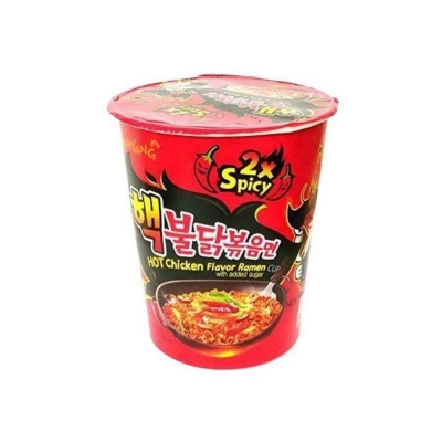 Picture of Samyang Hot Chicken Ramen 2X Spicy Cup Noodles (korean) 70Grams