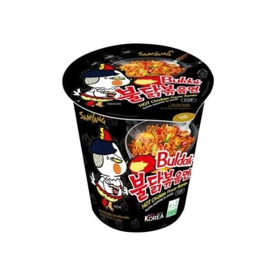 Picture of Samyang Buldak Hot Chicken Flavor Ramen Cup Noodles (korean) 70Grams